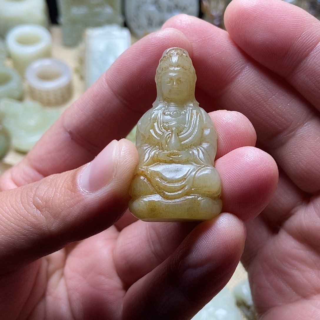 和田玉挂件未镶嵌