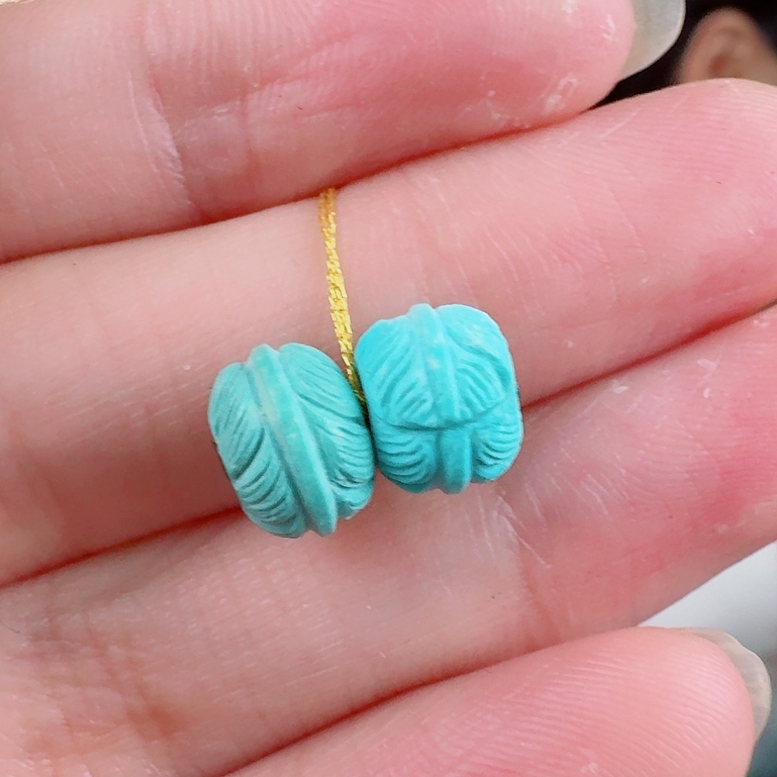 绿松石珠宝奇石未镶嵌