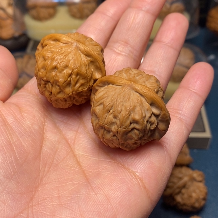 【闪购商品】文玩核桃把件石门元宝