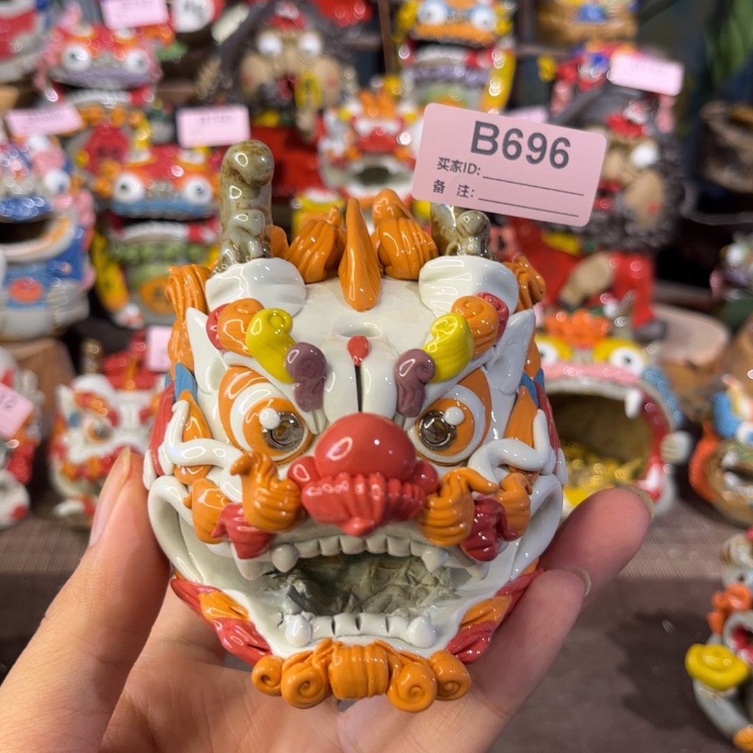 小***多泥塑纯手工茶宠摆件
