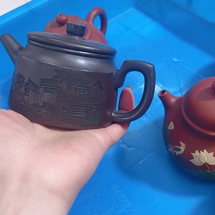 紫砂茶杯宜兴紫砂手工制作