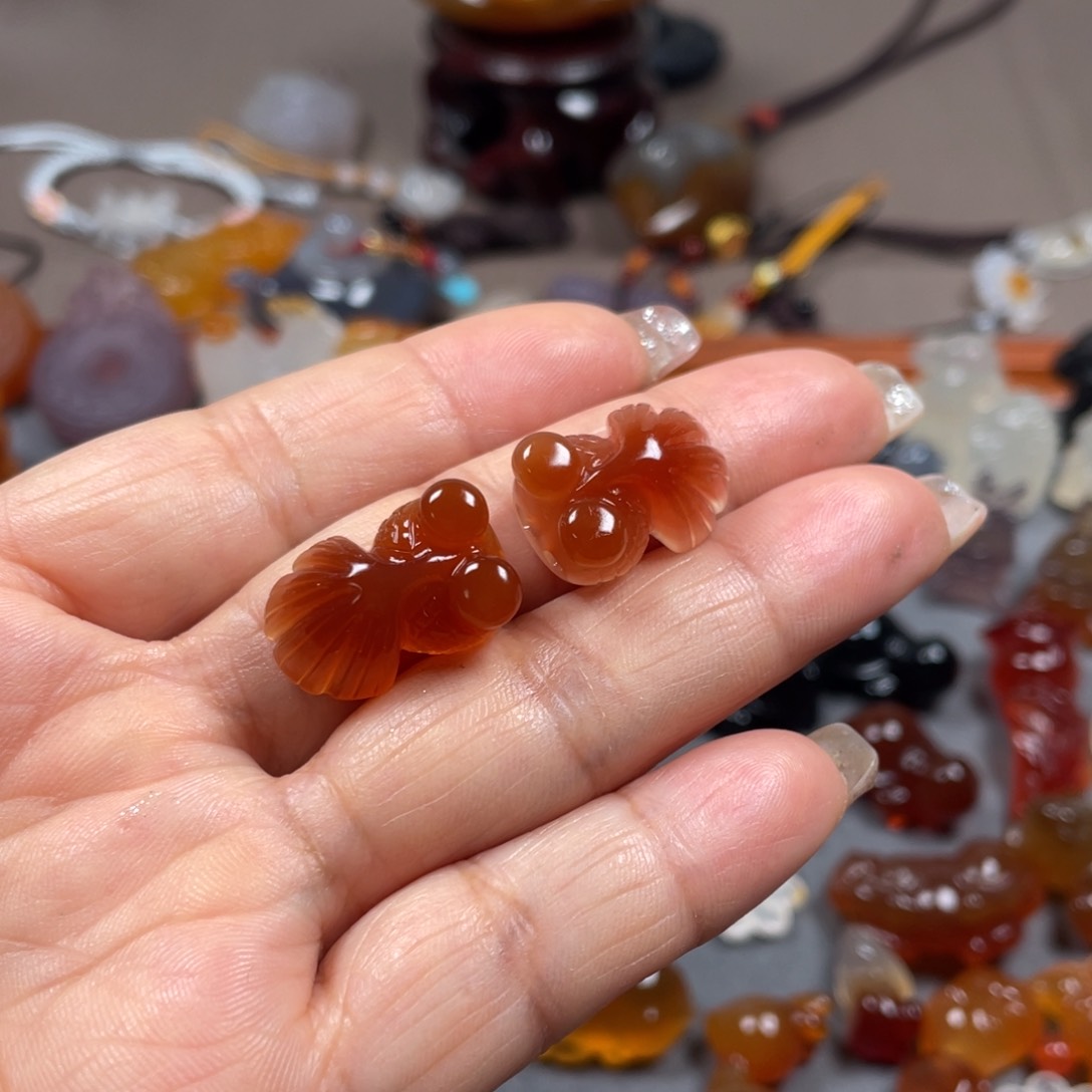 玛瑙/玉髓颈饰未镶嵌(****安