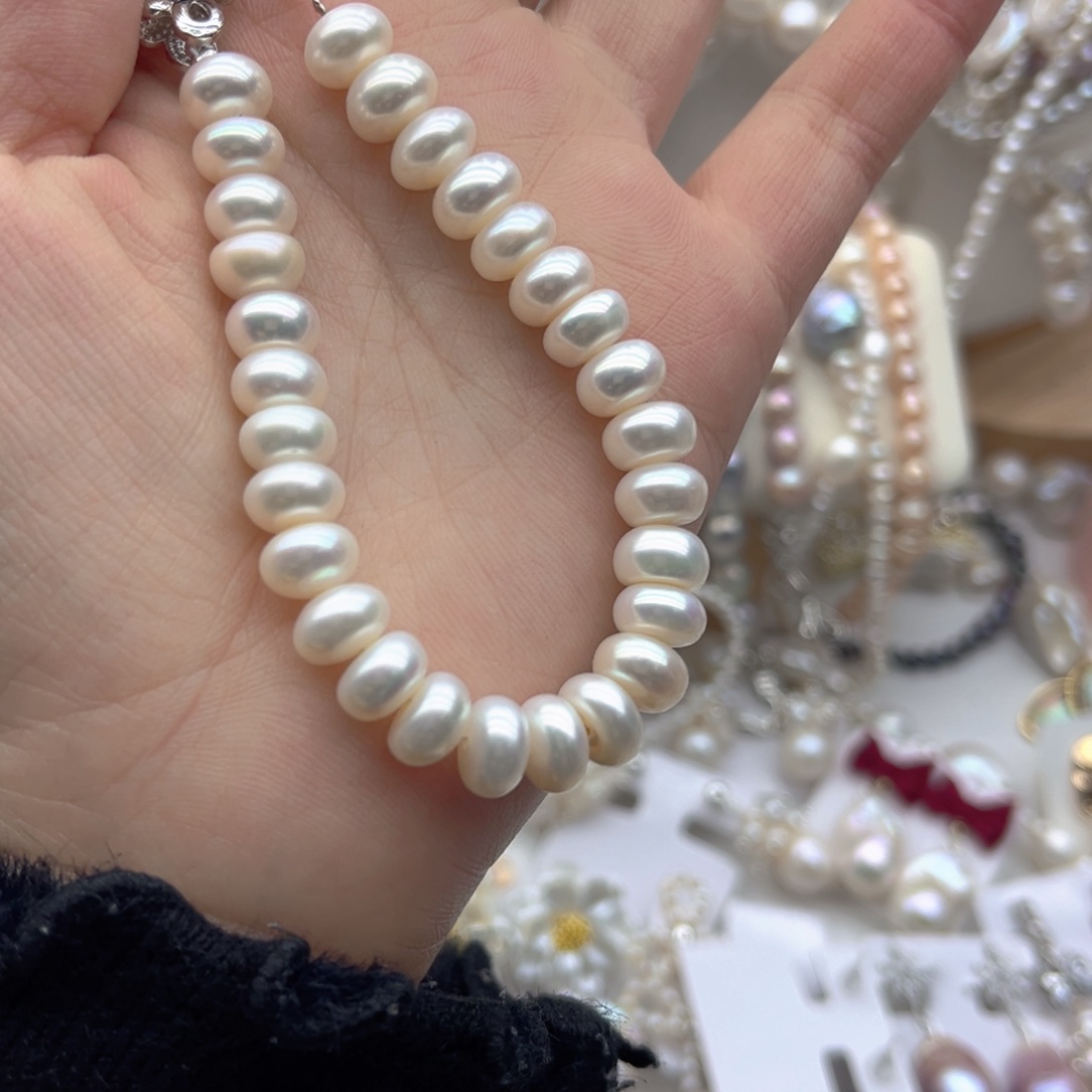 未镶嵌颈饰淡水珍珠