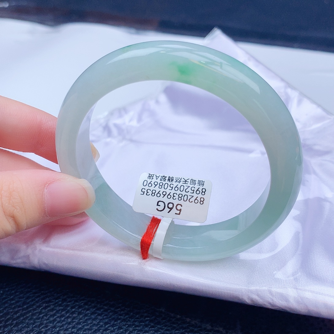 翡翠未镶嵌手镯缅甸天然翡翠a货手镯