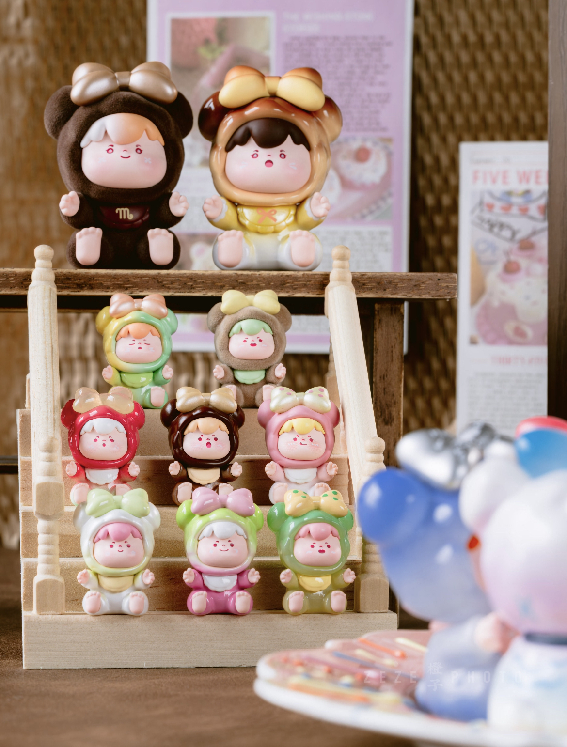 【帮拆】Woow你的星座甜点系列盲盒潮玩摆件手办可爱玩具礼品