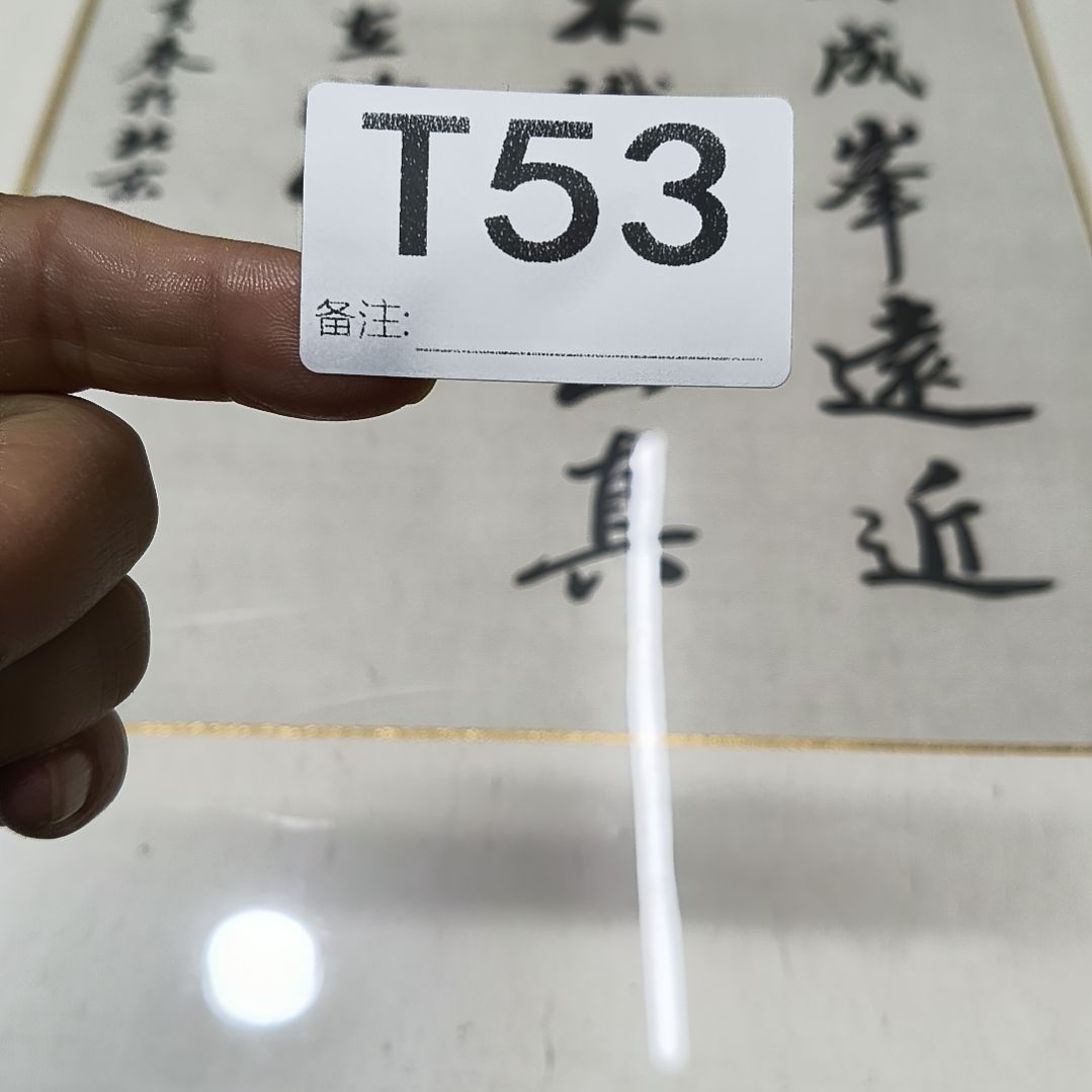 观***雪水彩回流精品字画