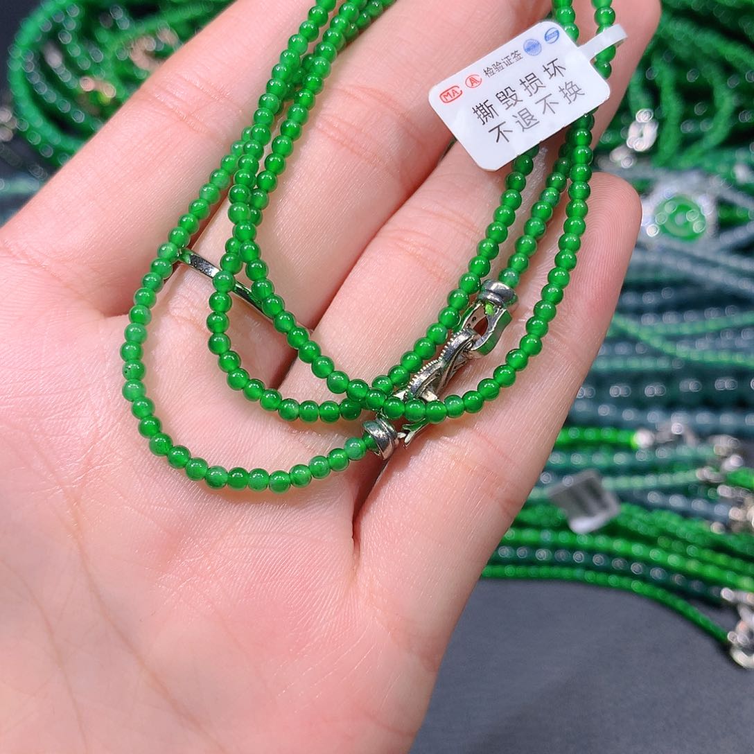 翡翠戒指未镶嵌天然翡翠