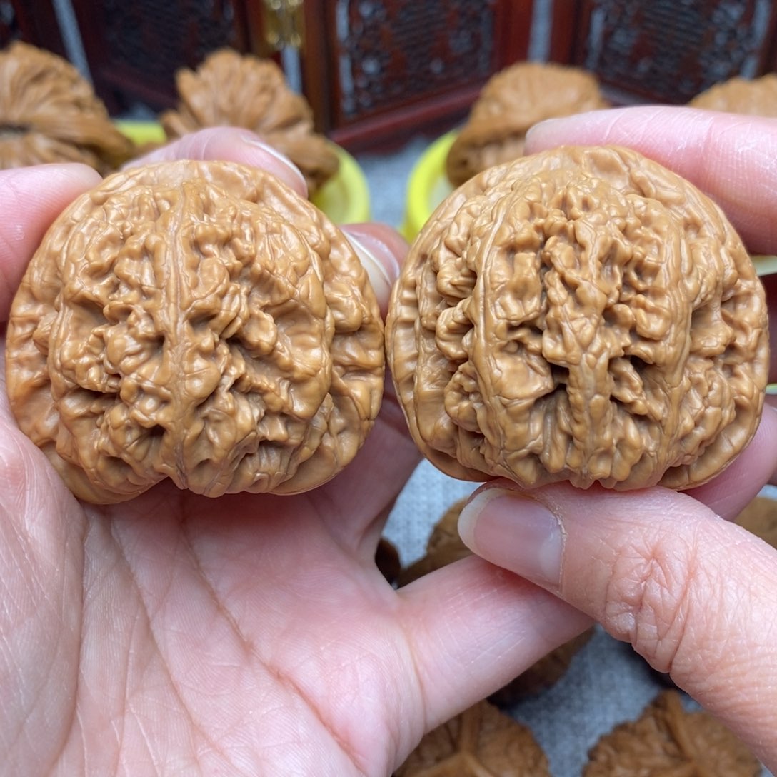 文玩核桃把件全品毕业绝配粗筋45.9尺