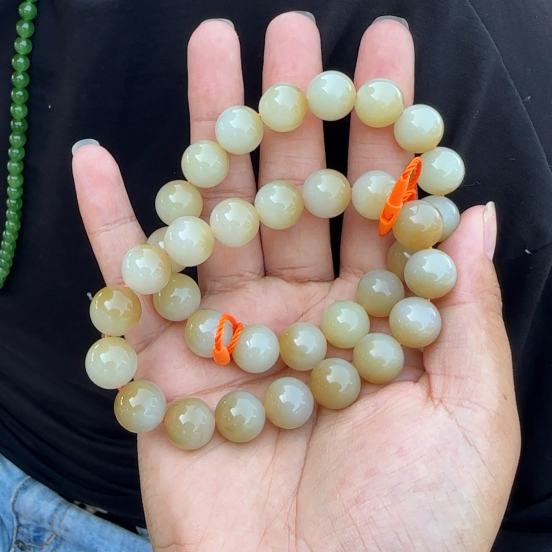 和田玉未镶嵌手串多样性拍一发一