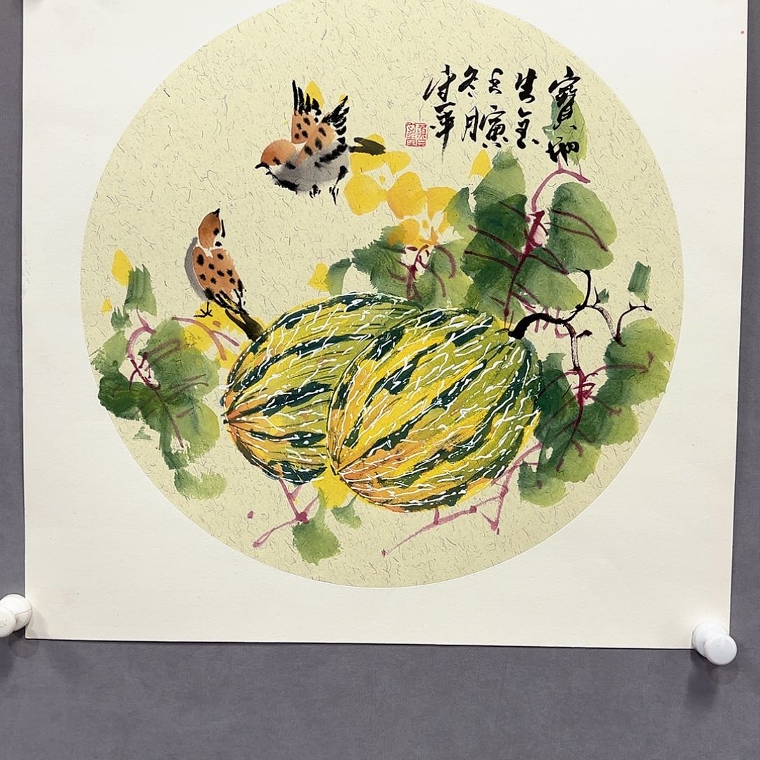 国画国画纯手绘作品请放心去藏