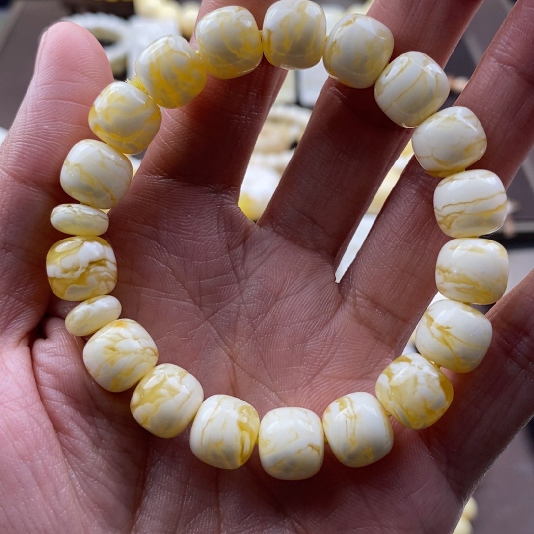 琥珀裸石未镶嵌蜜蜡吊坠项链腰链