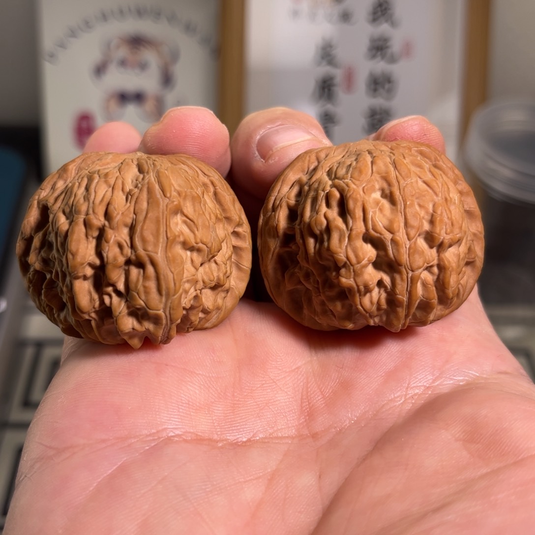 文玩核桃吊坠豆*佬磨盘