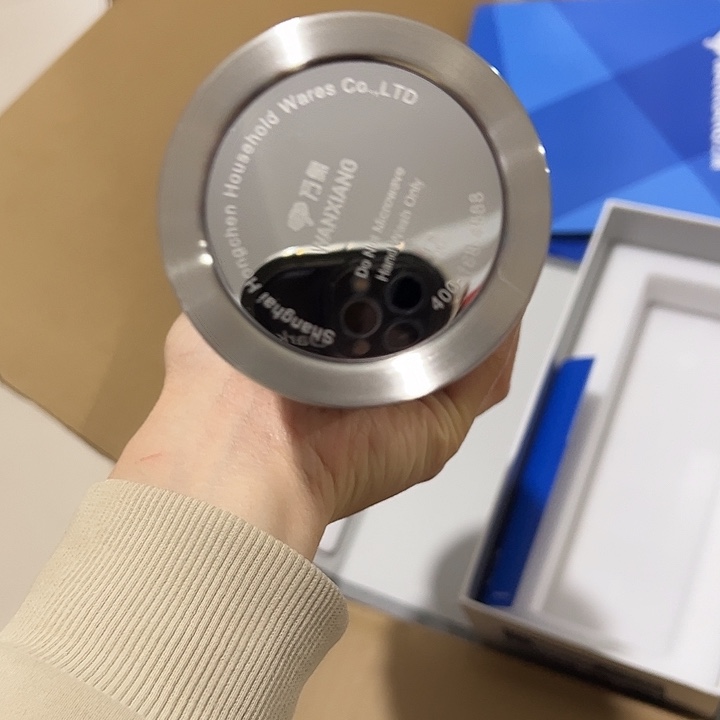 万象316550550122蓝色保温杯550