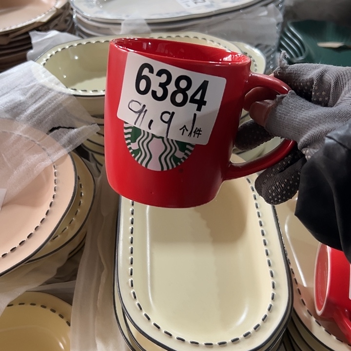 瓷外贸陶瓷微瑕6384