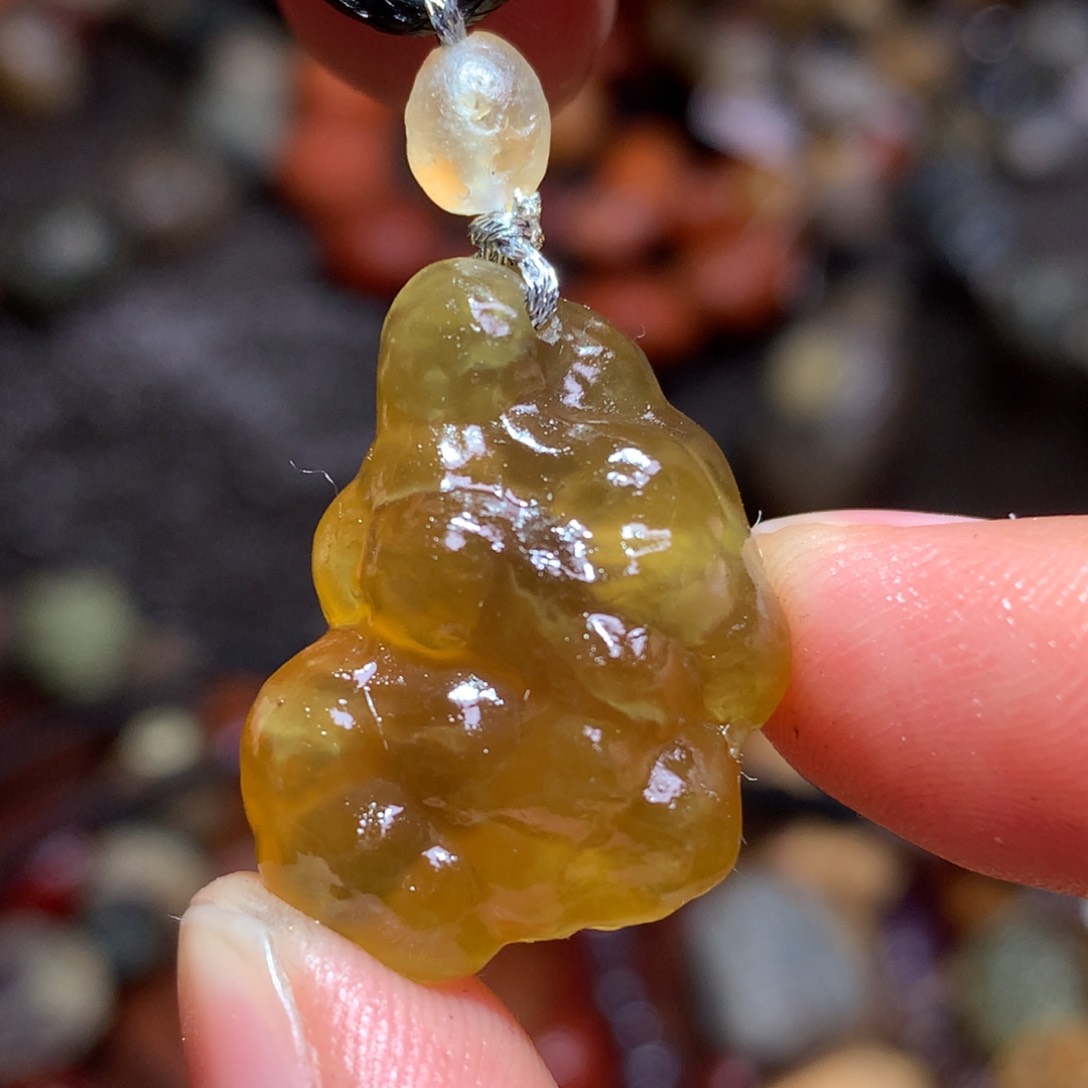 未镶嵌玛瑙/玉髓珠宝半成品