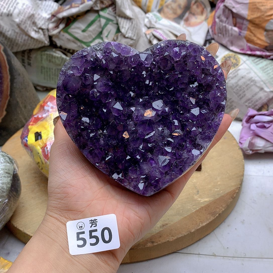 紫晶大型摆件（非配饰）未镶嵌