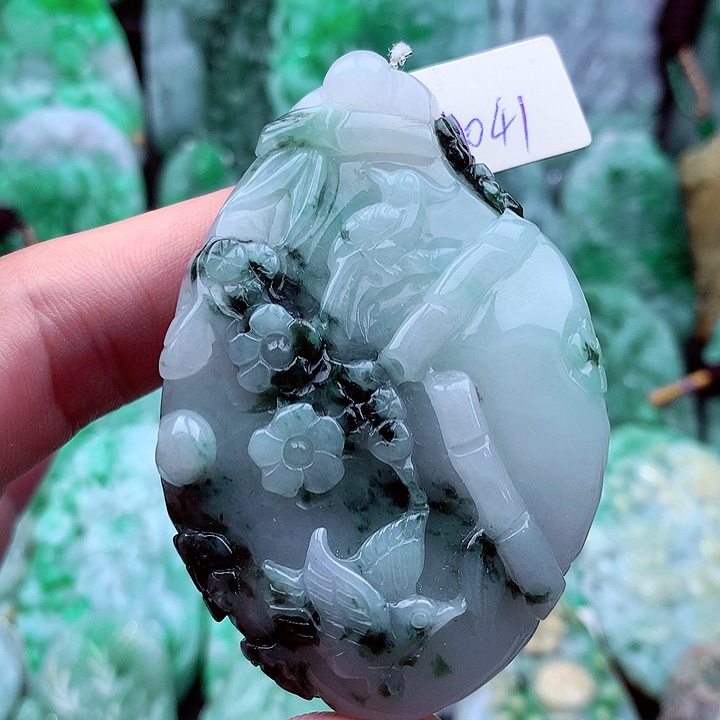 翡翠吊坠(不含链)未镶嵌