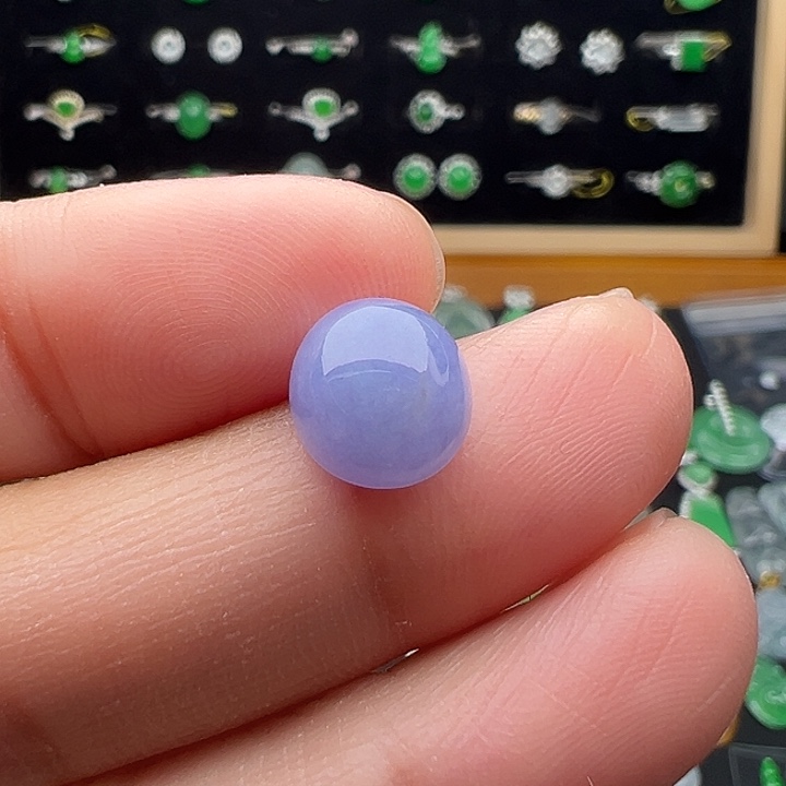 翡翠未镶嵌颈饰蛋9.5