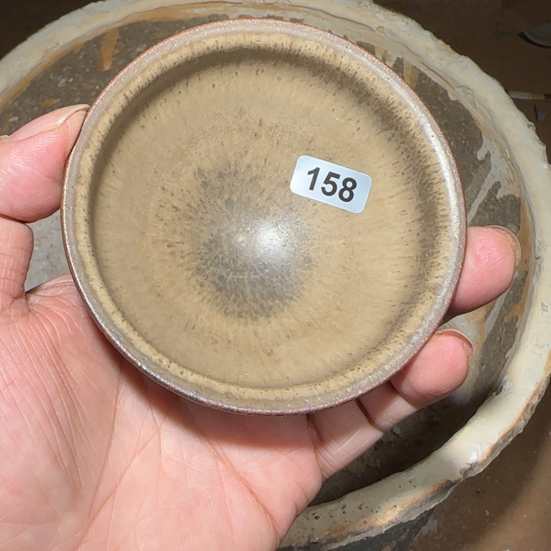 茶盏焦源柴烧自然还原158