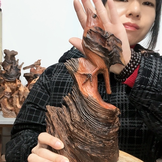 茶室摆件工艺品装饰工艺品菠**1