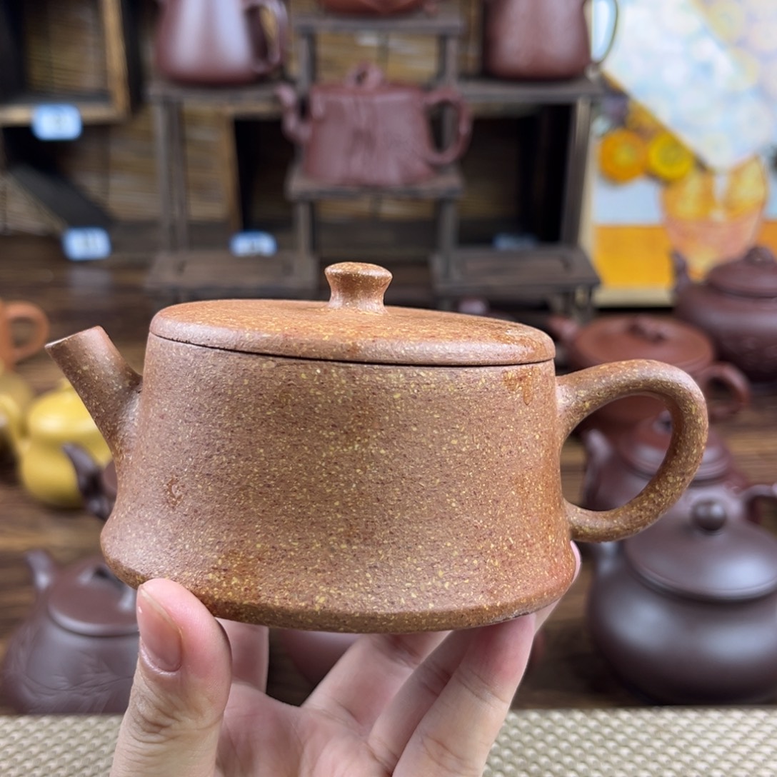 茶壶紫砂手工制作工艺精湛170cc