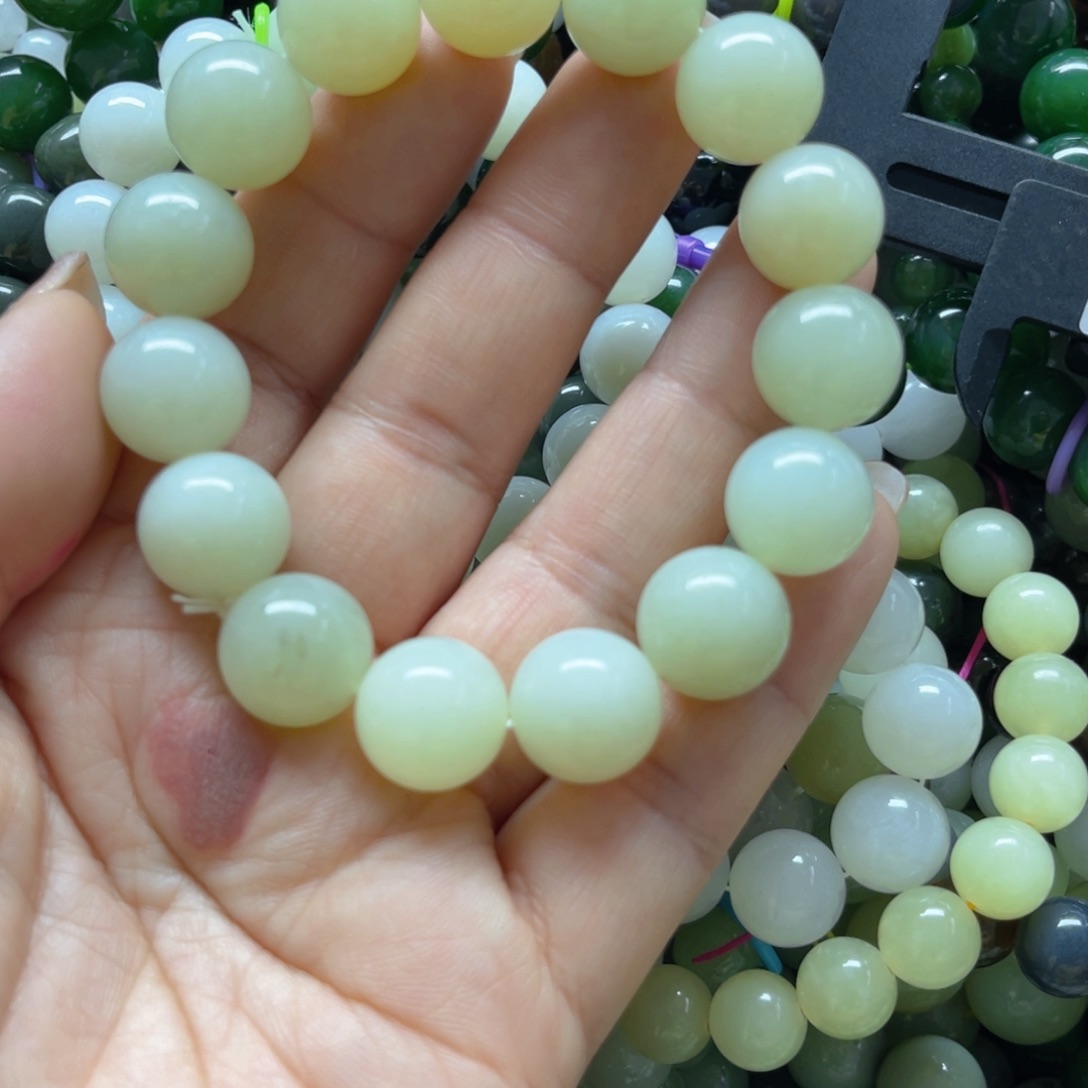 和田玉手链未镶嵌