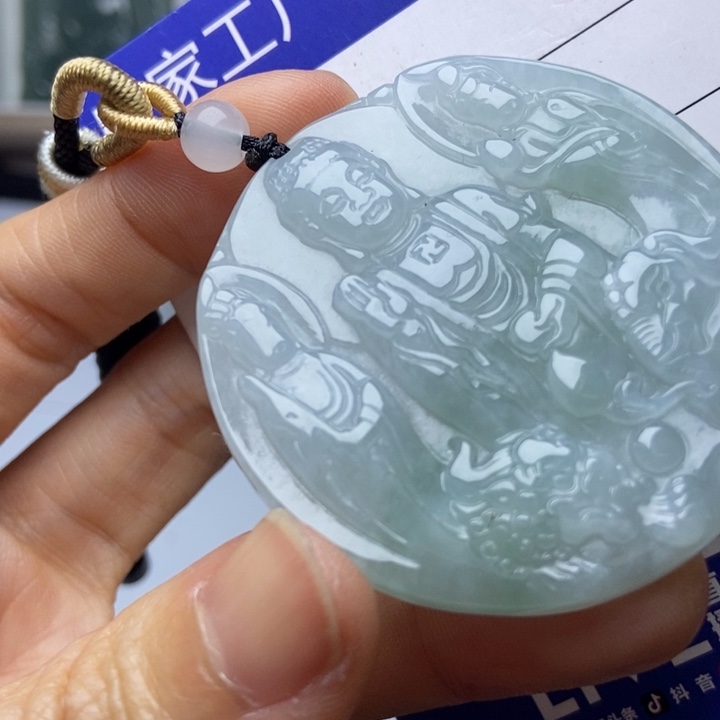 翡翠未镶嵌挂件翡翠