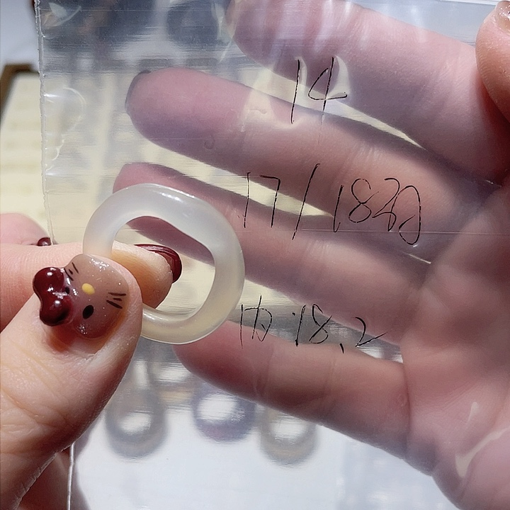 玛瑙/玉髓戒指未镶嵌