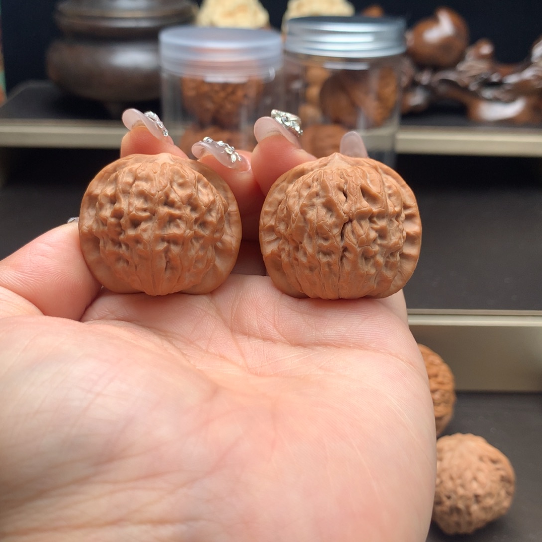 吊坠文玩核桃石门