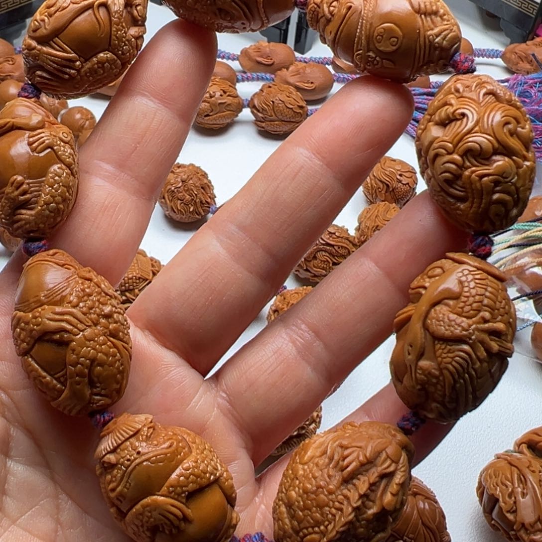 手串/手链橄榄核金蝉手串