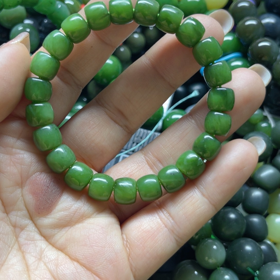 和田玉手链未镶嵌