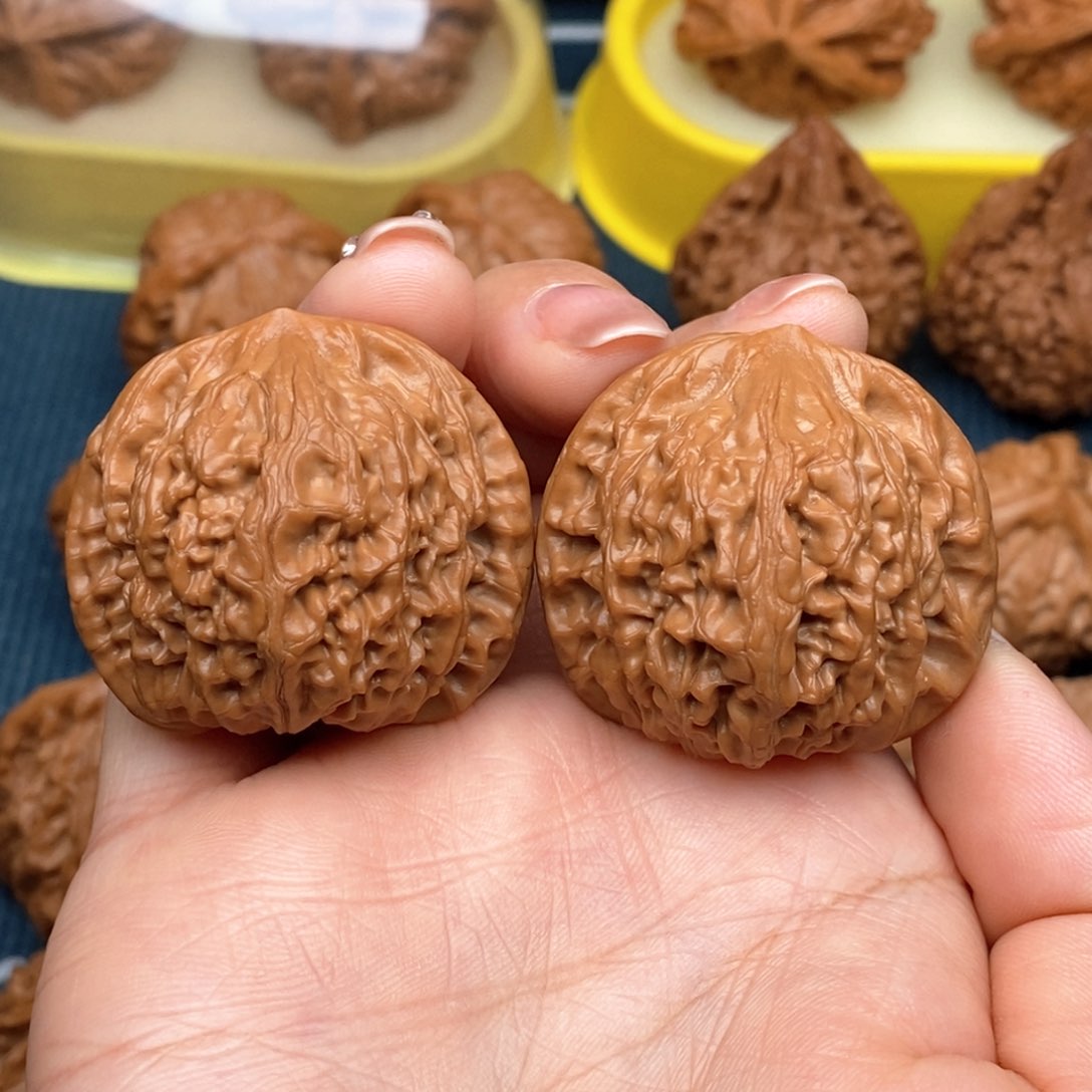 吊坠文玩核桃观音肚39