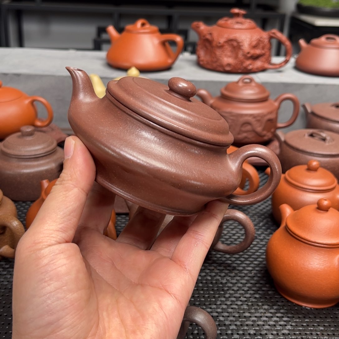 紫砂茶壶淮****行紫砂艺术茶具套装天青