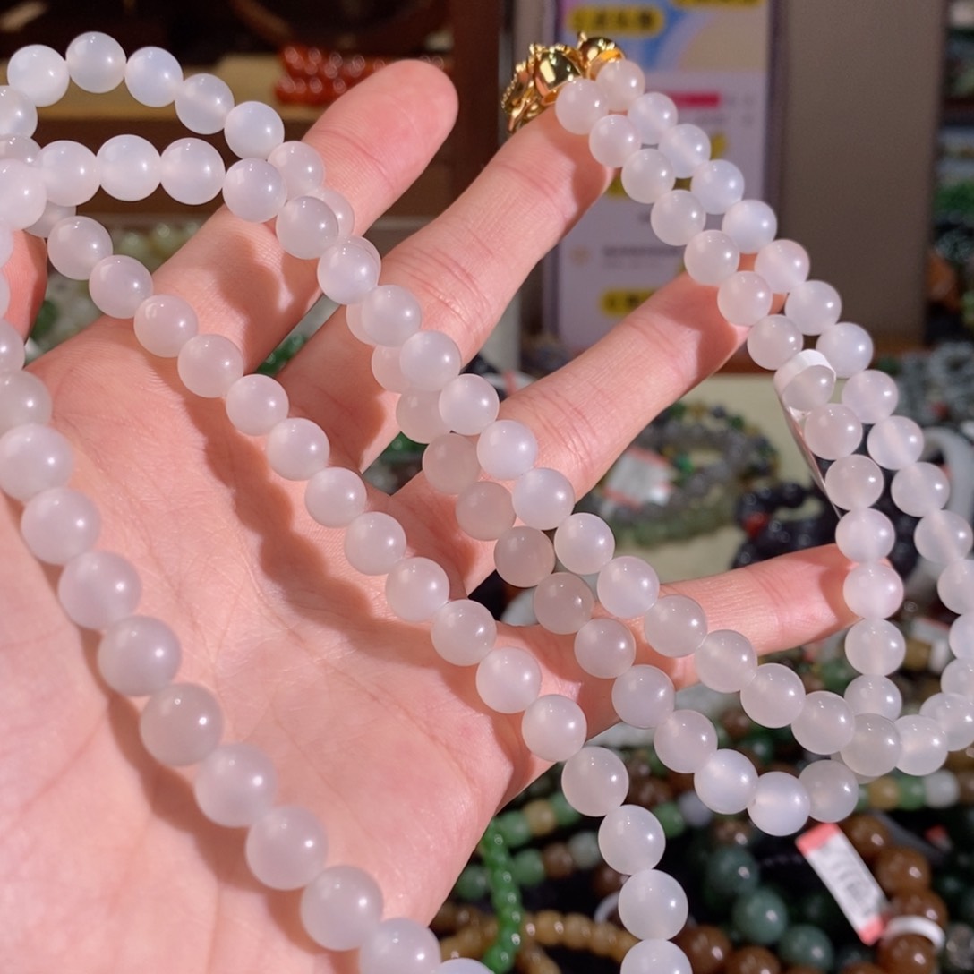 和田玉手链未镶嵌