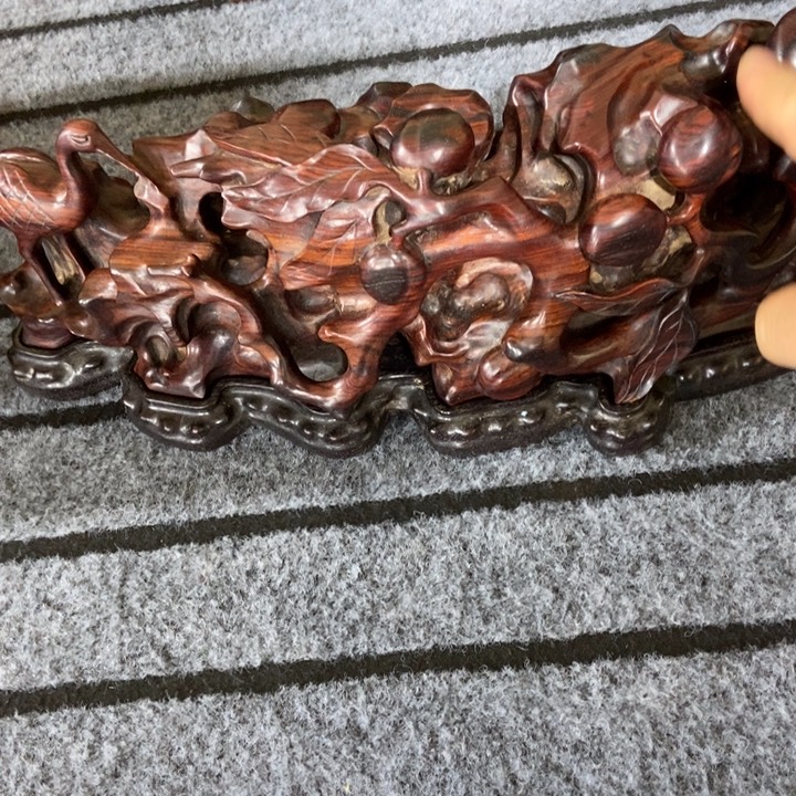 用***3贡木摆件一个一个。 