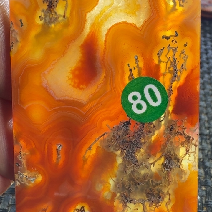 智***慧玛瑙/玉髓未镶嵌颈饰