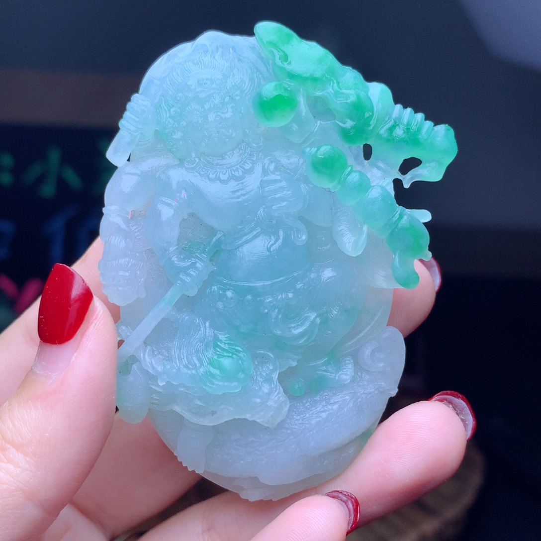 定制翡翠未镶嵌会**牛翡翠