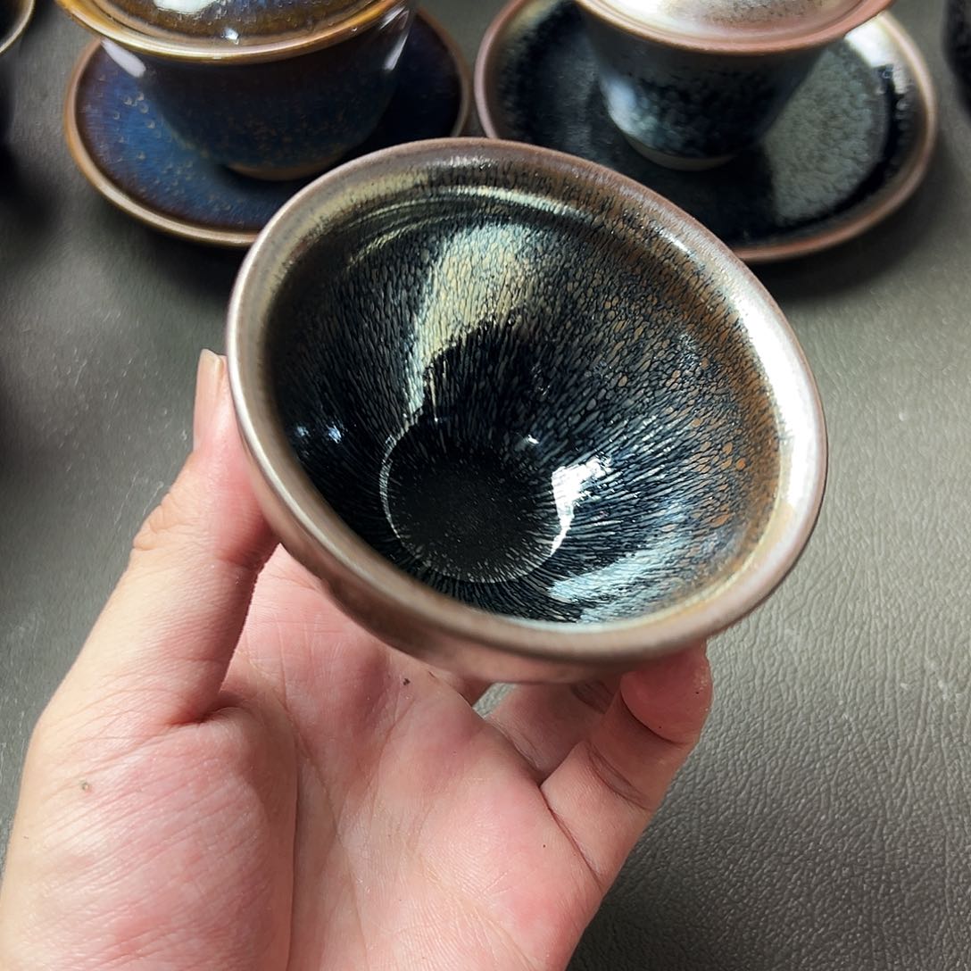 茶盏这个时候才开始准备好