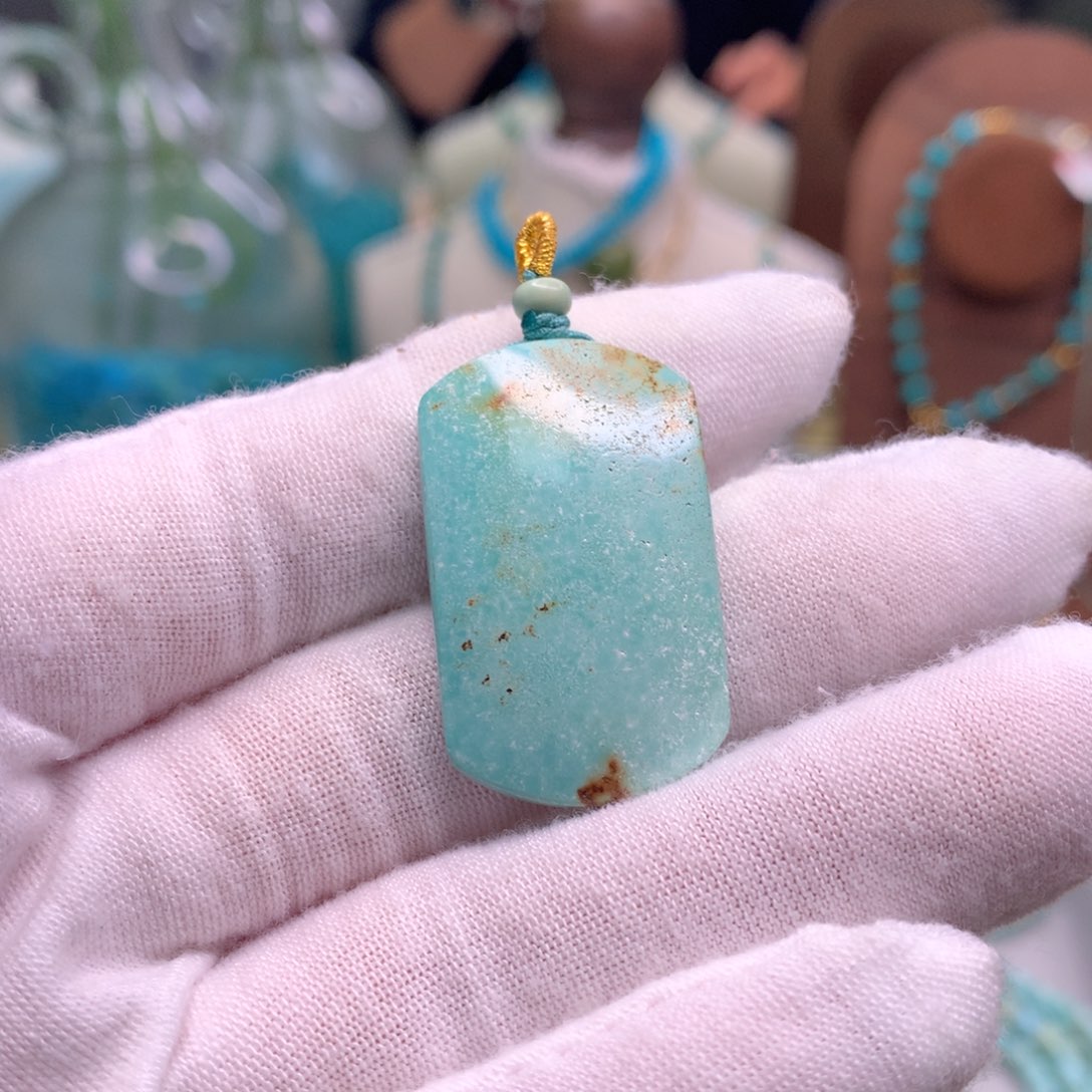 绿松石未镶嵌配饰