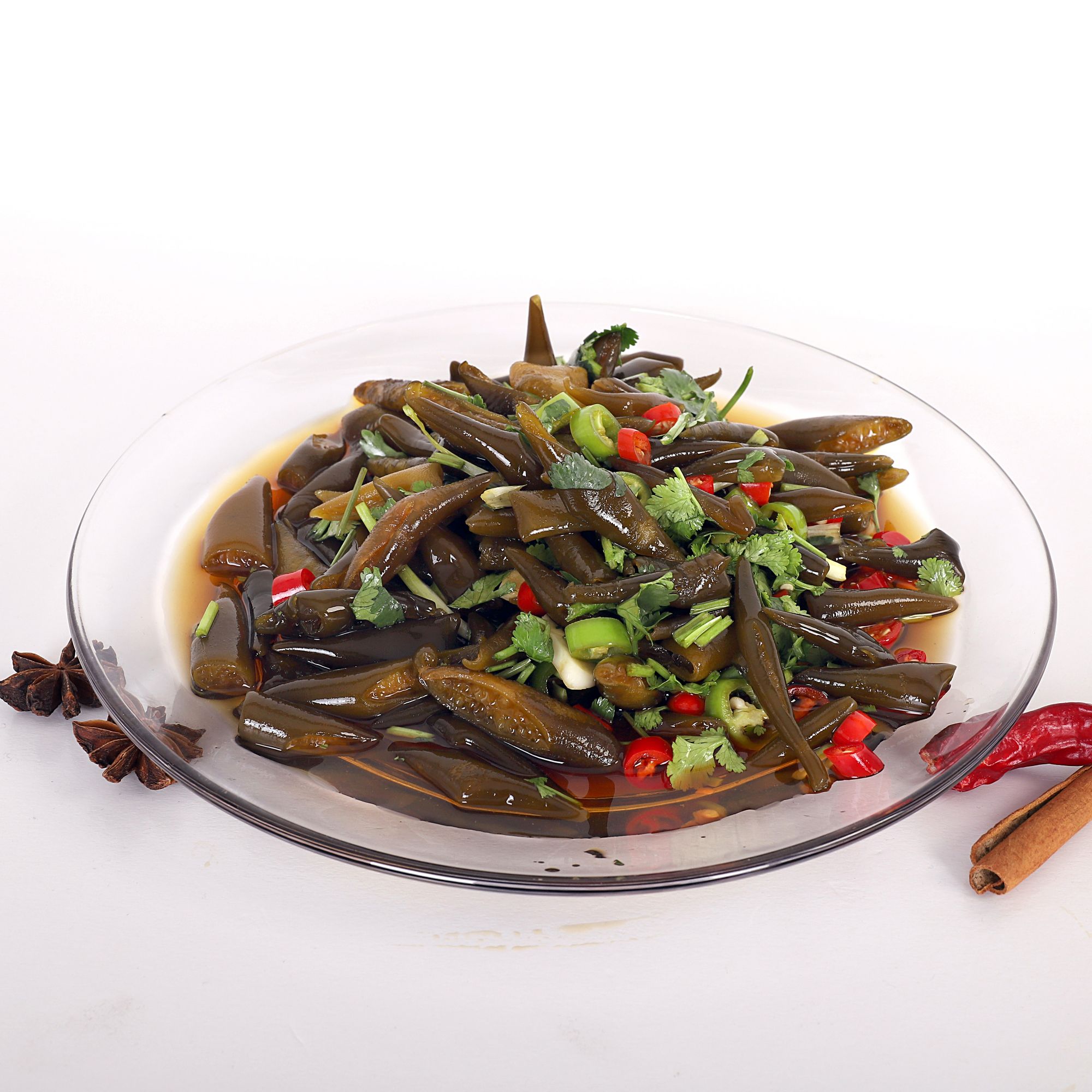 鑫汇聚 即食海松茸 海笋 大量 桶装 酸辣口味 清脆爽口 海味小吃