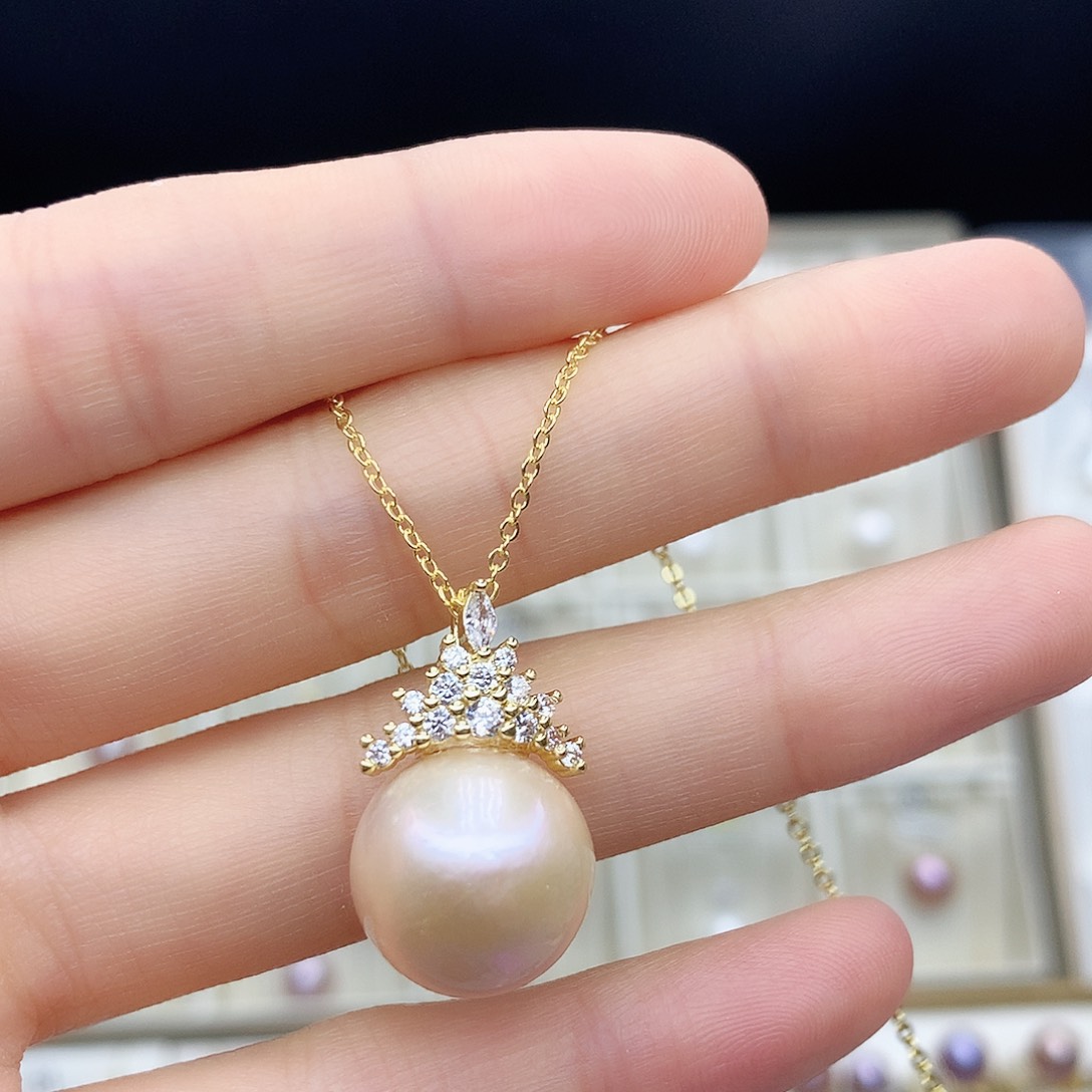 淡水珍珠颈饰合金