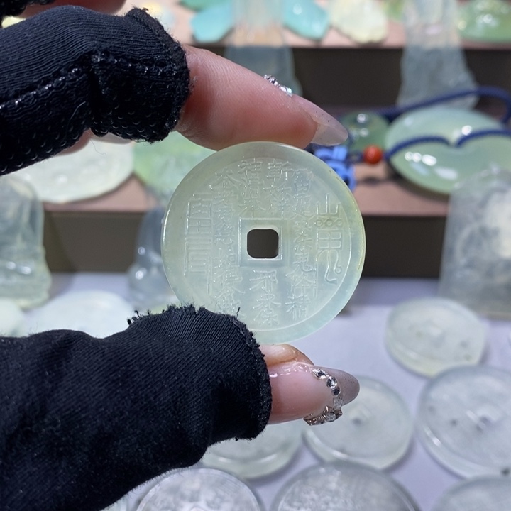 岫玉吊坠未镶嵌7****₂吊坠