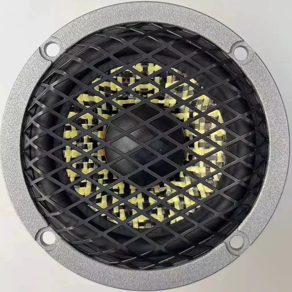 3寸黄编织中音喇叭一只