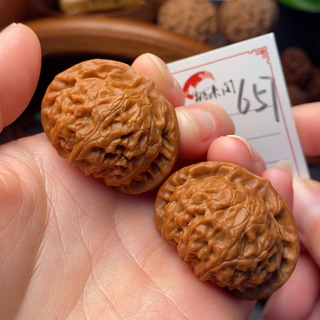 把件文玩核桃657号37宫灯