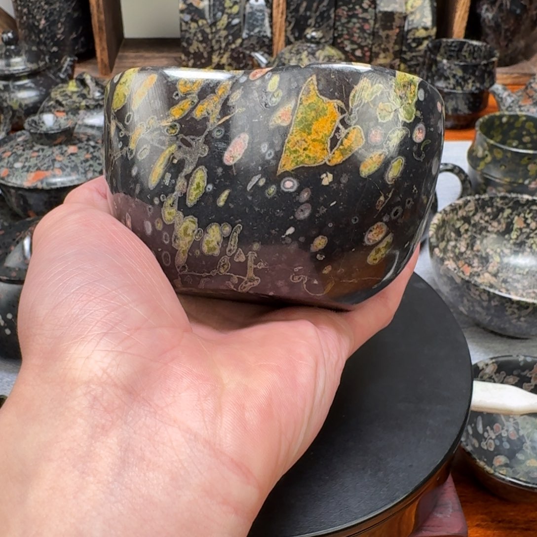 人****见梅花玉精品随形杯1