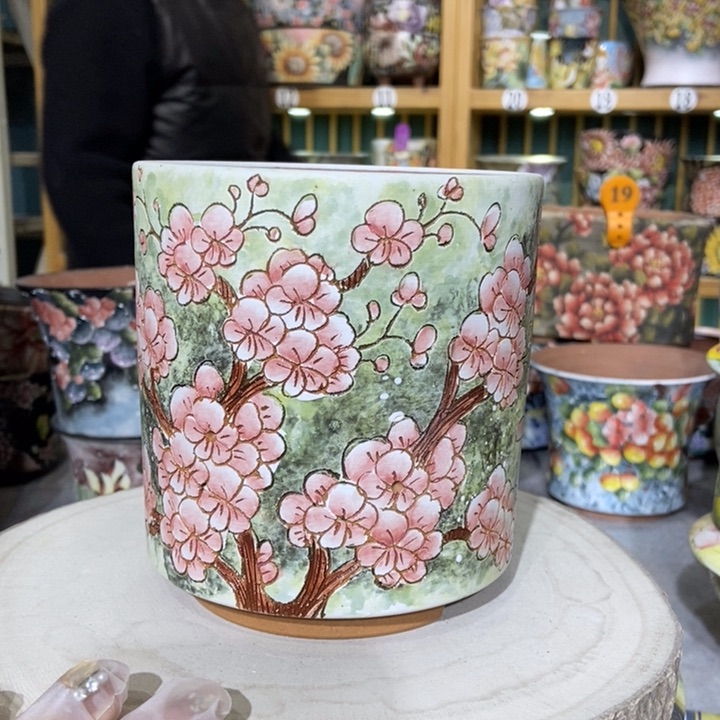 红陶景德镇艺术手绘作品