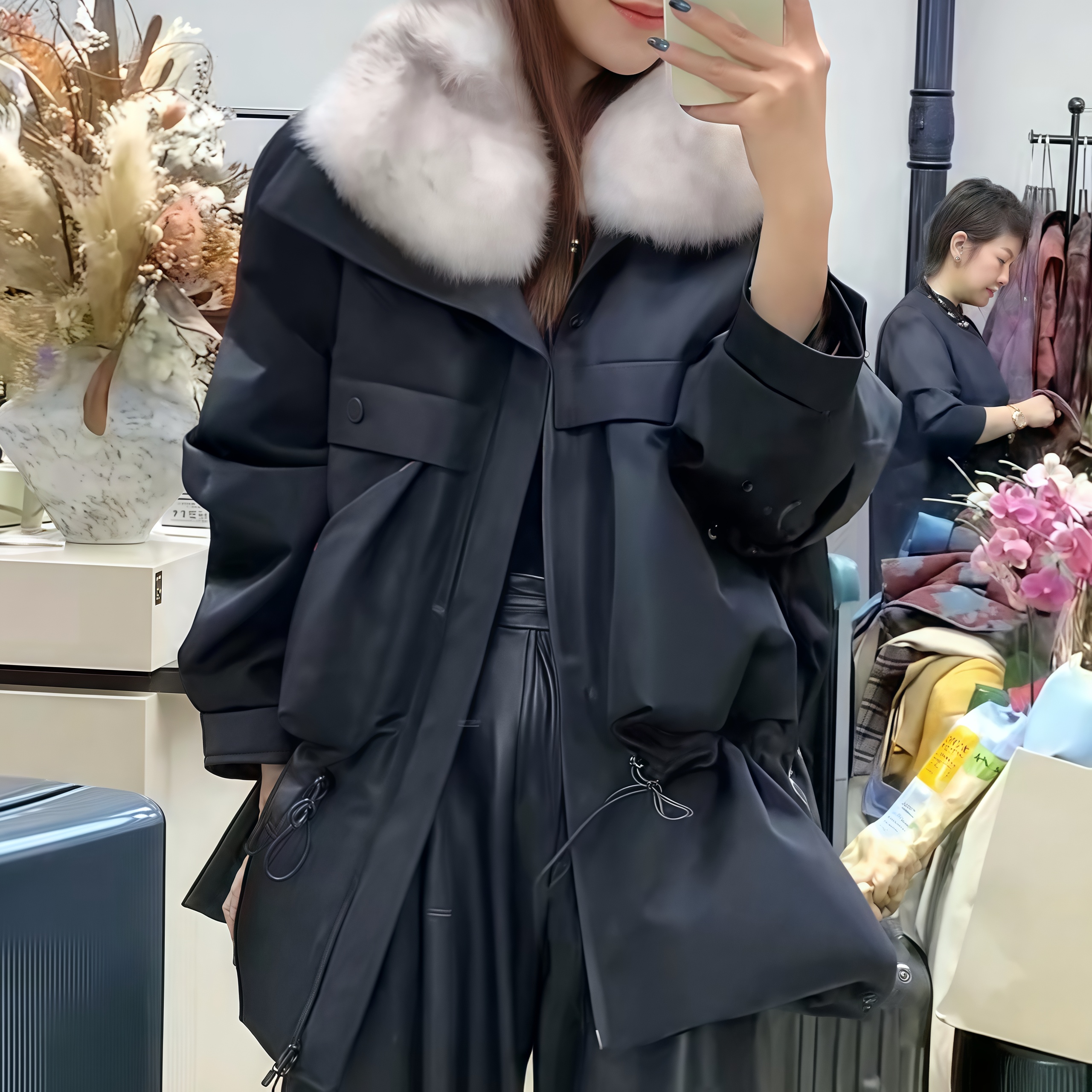【奥兰多多&杨子家轻奢定制】古韵今风羽绒服5748