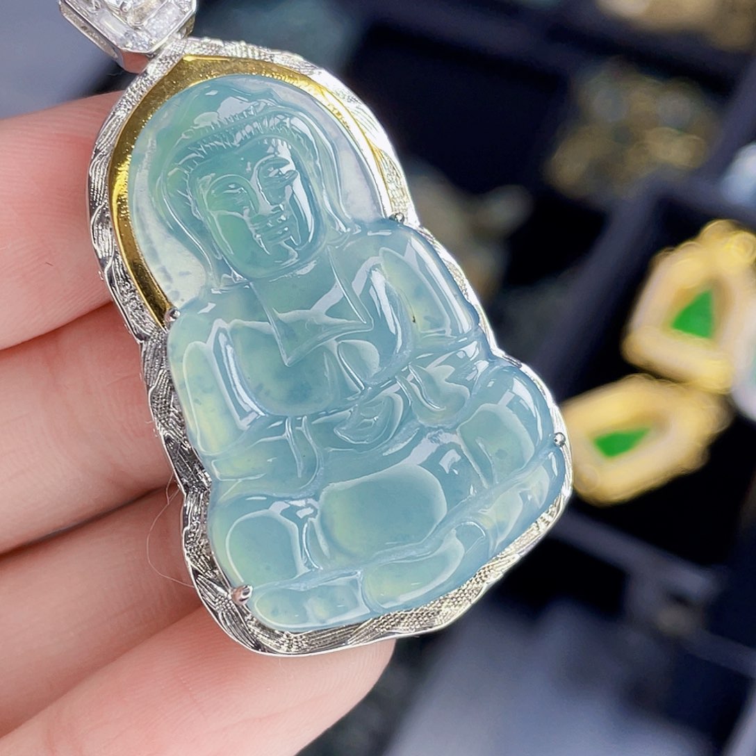 翡翠吊坠(不含链)未镶嵌