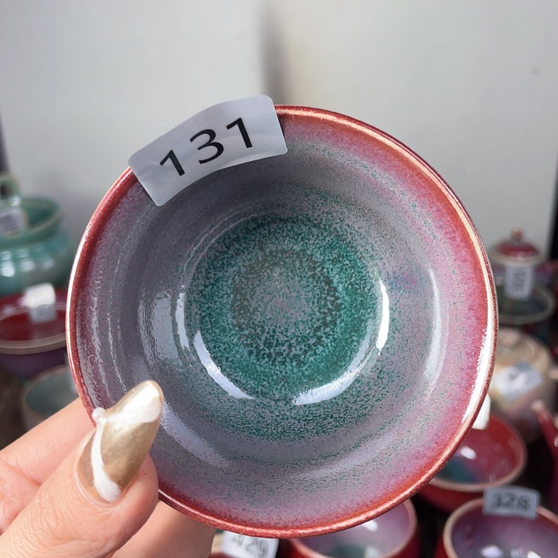 摆件钧瓷窑变精品摆件