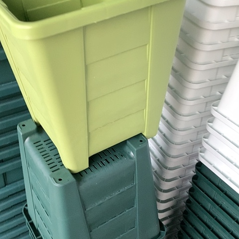 红陶19绿方无托6个